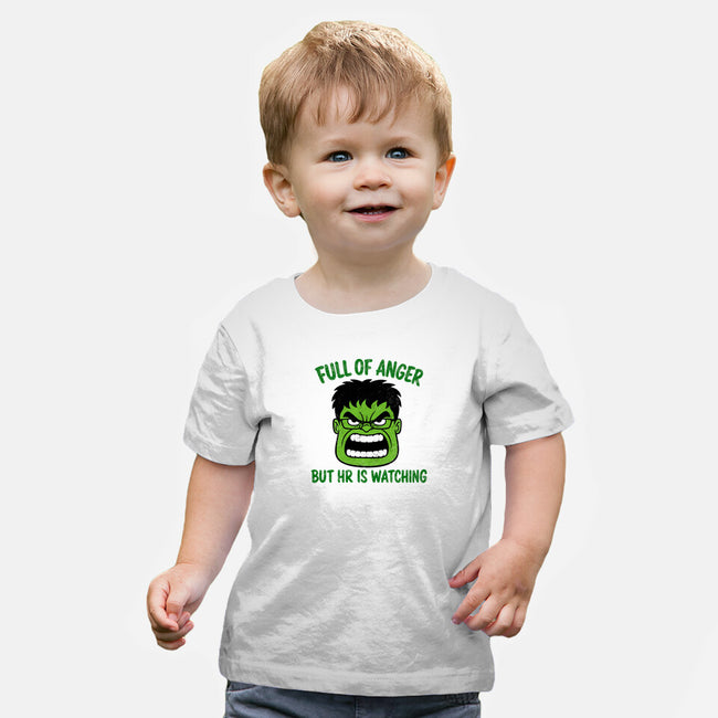Full Of Anger-Baby-Basic-Tee-milasneeze