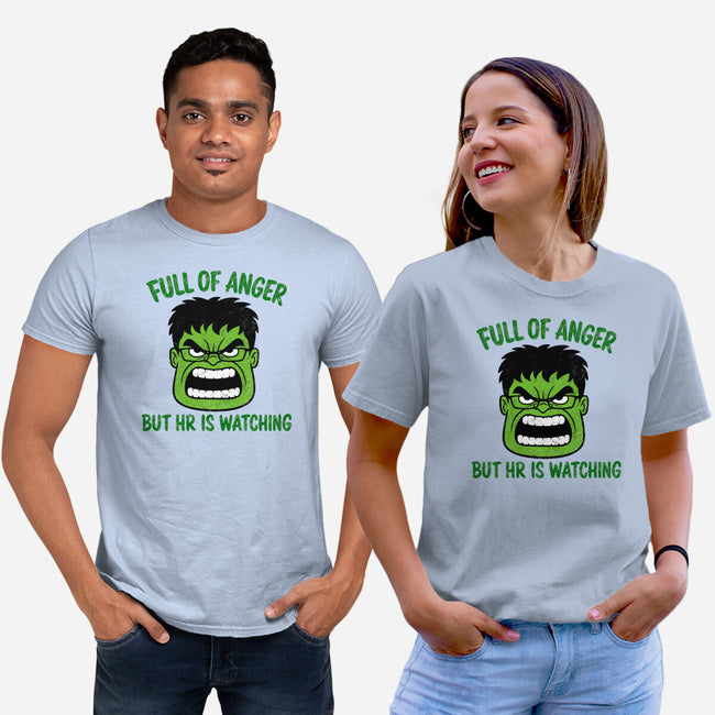 Full Of Anger-Unisex-Basic-Tee-milasneeze
