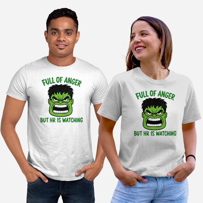 Full Of Anger-Unisex-Basic-Tee-milasneeze