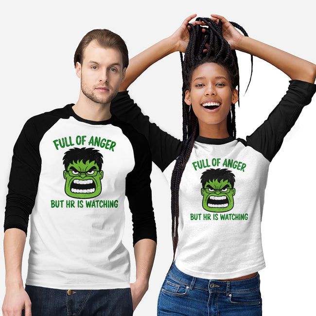 Full Of Anger-Unisex-Baseball-Tee-milasneeze