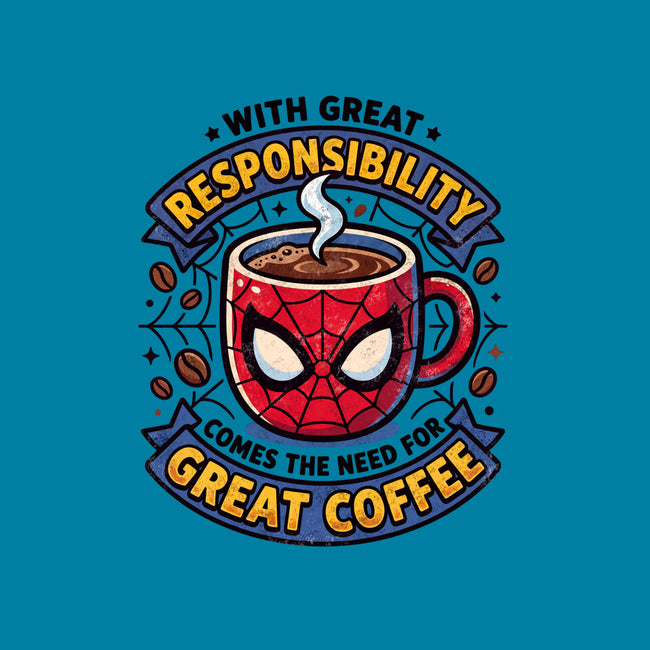 Great Responsibility Great Coffee-Mens-Premium-Tee-milasneeze