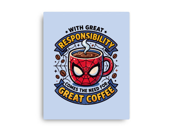 Great Responsibility Great Coffee
