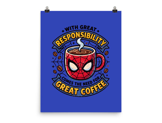 Great Responsibility Great Coffee
