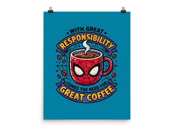 Great Responsibility Great Coffee