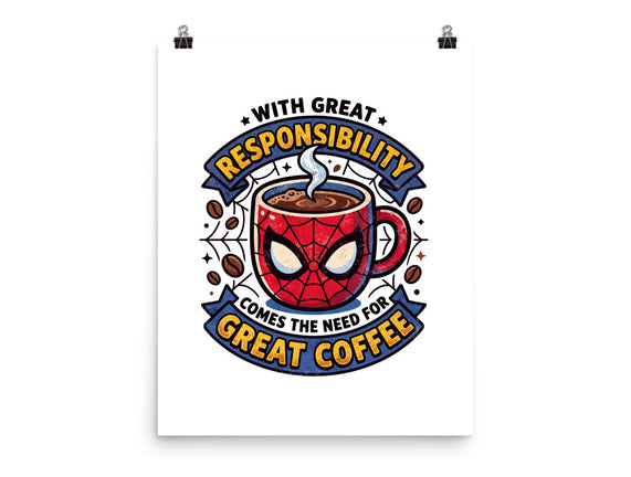 Great Responsibility Great Coffee