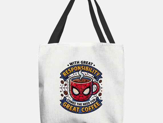 Great Responsibility Great Coffee