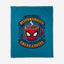 Great Responsibility Great Coffee-None-Fleece-Blanket-milasneeze