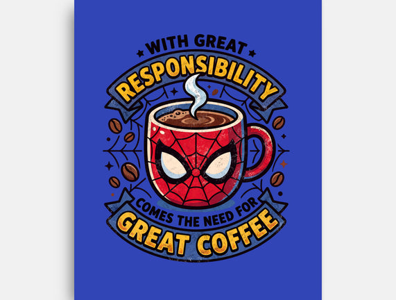 Great Responsibility Great Coffee
