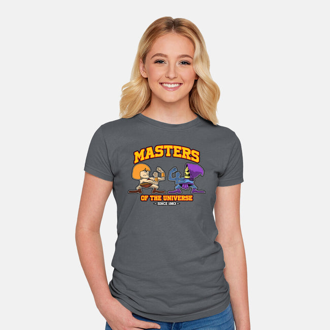 Eternia Fighting-Womens-Fitted-Tee-joerawks