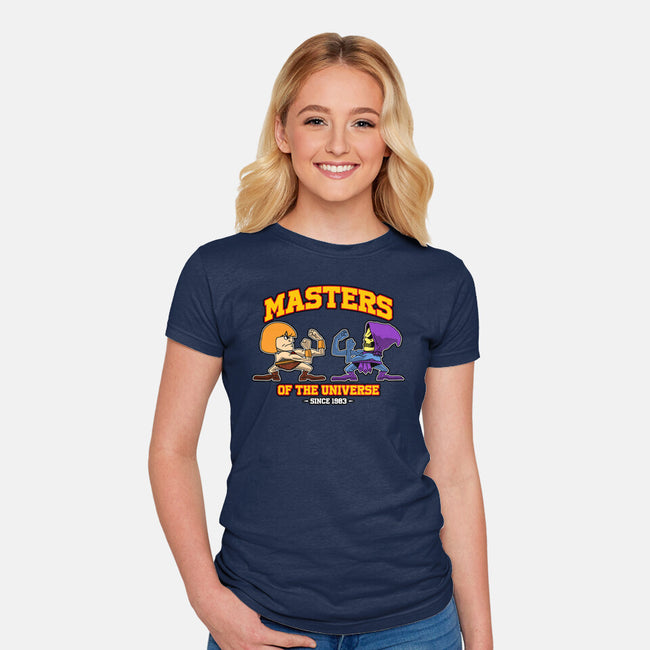 Eternia Fighting-Womens-Fitted-Tee-joerawks