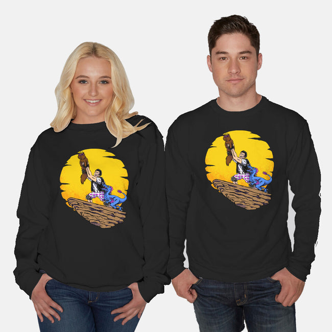The Ner Princess-Unisex-Crew Neck-Sweatshirt-joerawks