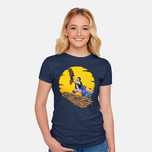The Ner Princess-Womens-Fitted-Tee-joerawks