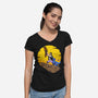 The Ner Princess-Womens-V-Neck-Tee-joerawks