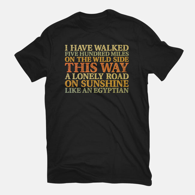 I Have Walked-Mens-Premium-Tee-kg07