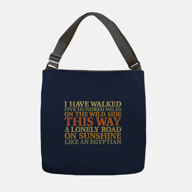 I Have Walked-None-Adjustable Tote-Bag-kg07