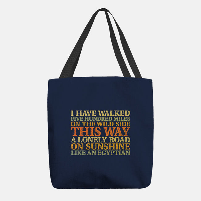 I Have Walked-None-Basic Tote-Bag-kg07