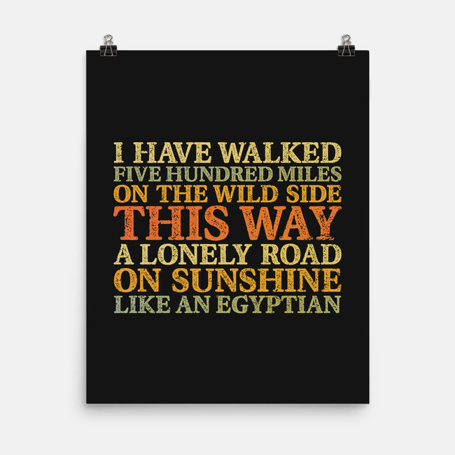 I Have Walked-None-Matte-Poster-kg07