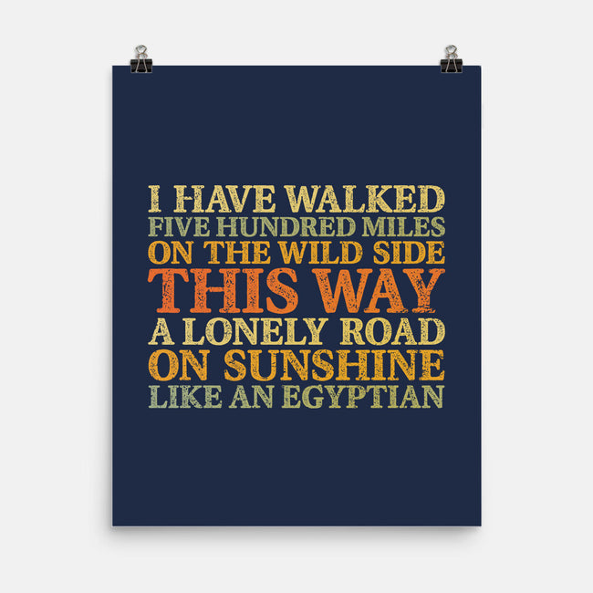I Have Walked-None-Matte-Poster-kg07