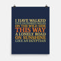 I Have Walked-None-Matte-Poster-kg07