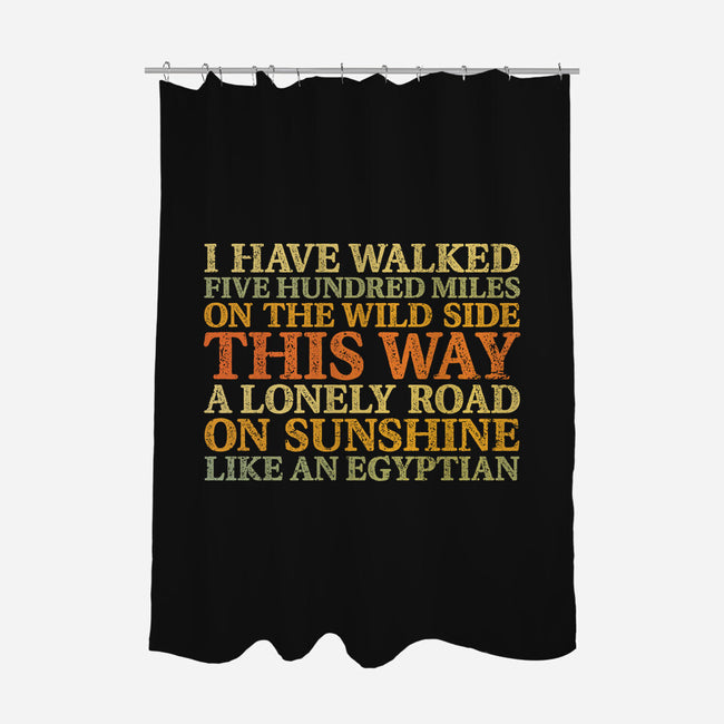 I Have Walked-None-Polyester-Shower Curtain-kg07