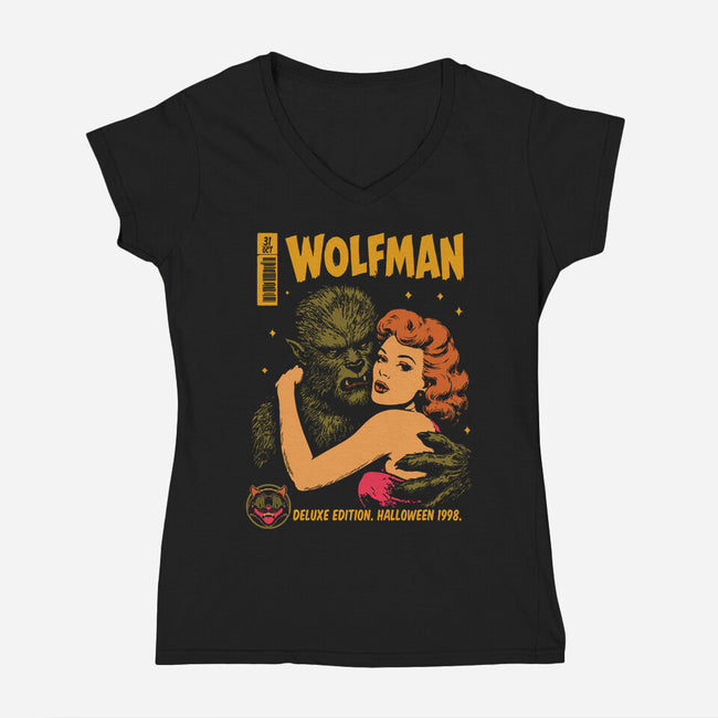 Wolfman-Womens-V-Neck-Tee-Diego Gurgell