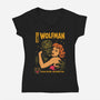 Wolfman-Womens-V-Neck-Tee-Diego Gurgell
