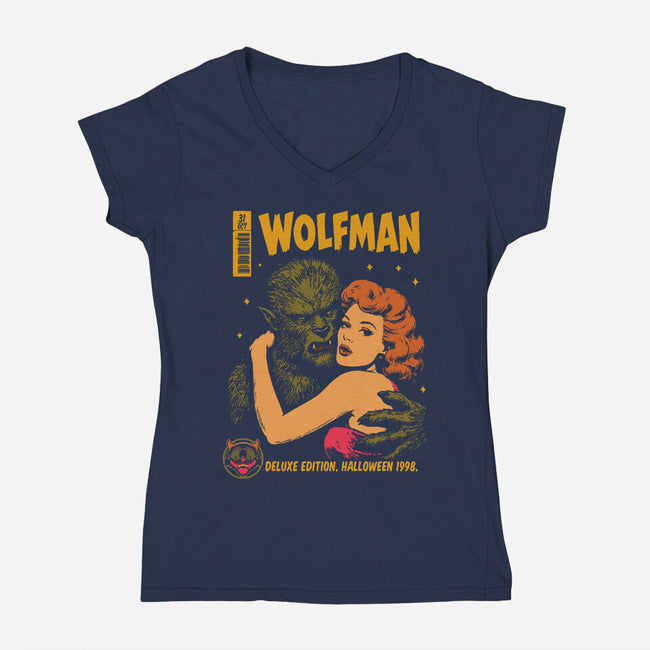 Wolfman-Womens-V-Neck-Tee-Diego Gurgell