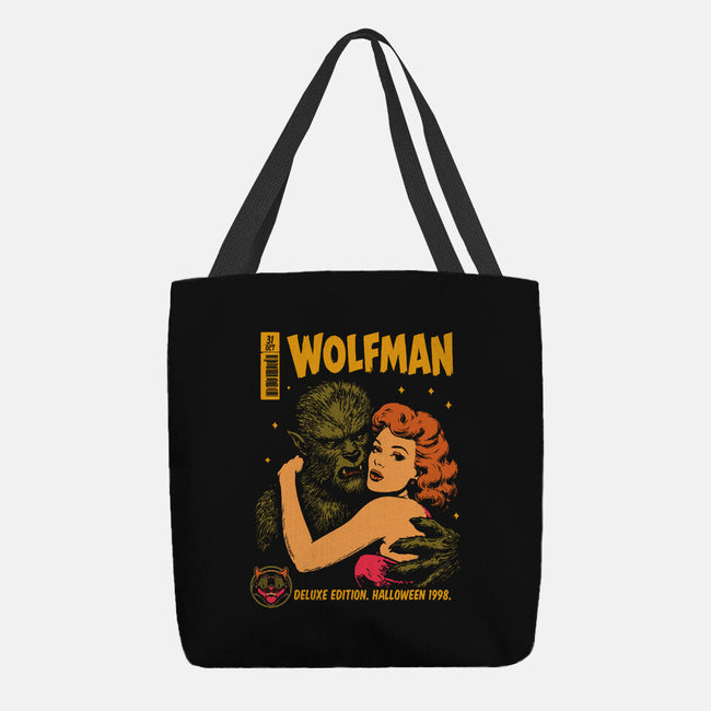 Wolfman-None-Basic Tote-Bag-Diego Gurgell