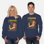 Wolfman-Unisex-Crew Neck-Sweatshirt-Diego Gurgell