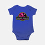 Jurassic Crawler-Baby-Basic-Onesie-rocketman_art