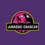 Jurassic Crawler-Womens-Fitted-Tee-rocketman_art