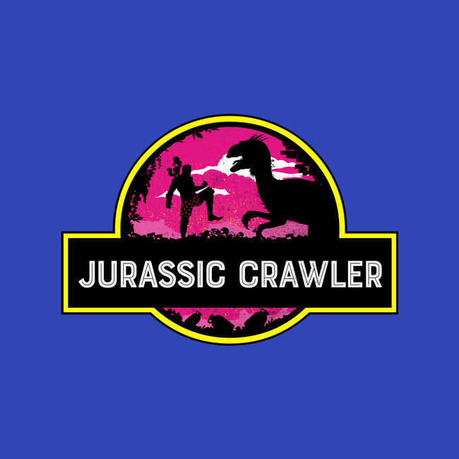 Jurassic Crawler-Womens-V-Neck-Tee-rocketman_art