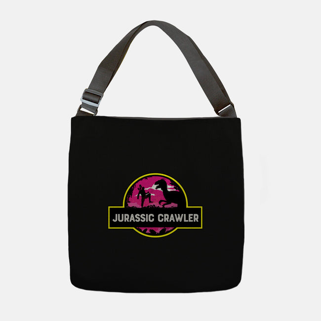 Jurassic Crawler-None-Adjustable Tote-Bag-rocketman_art