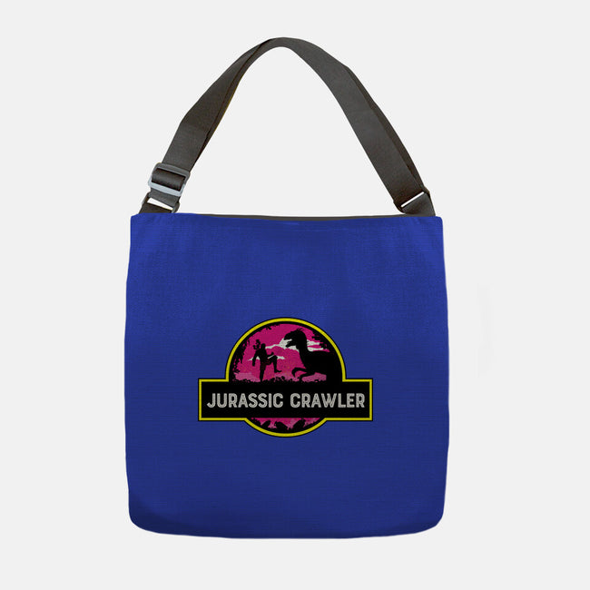 Jurassic Crawler-None-Adjustable Tote-Bag-rocketman_art