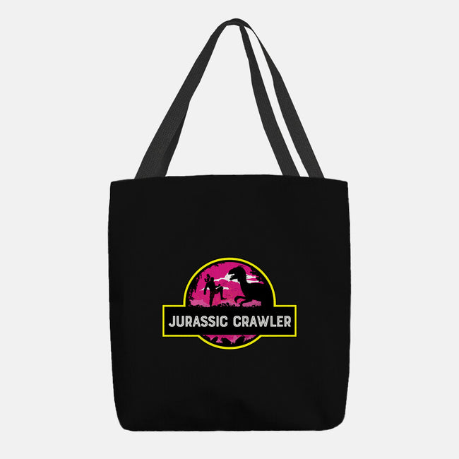 Jurassic Crawler-None-Basic Tote-Bag-rocketman_art