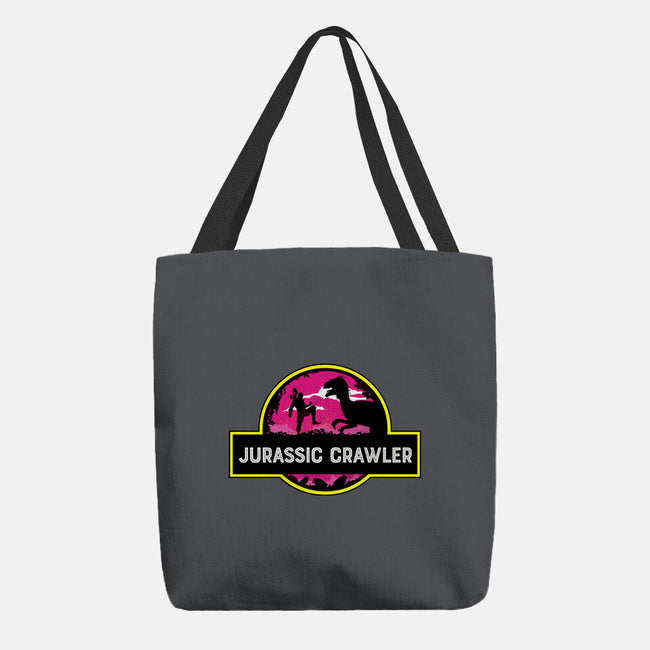 Jurassic Crawler-None-Basic Tote-Bag-rocketman_art