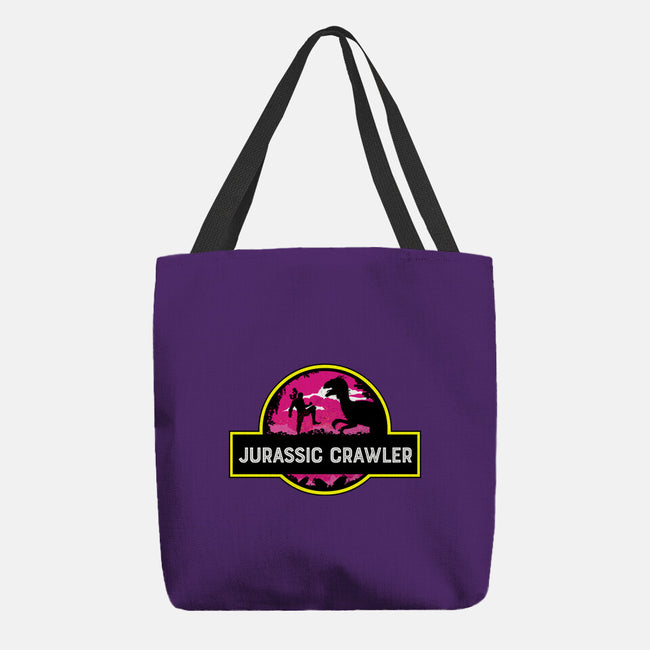 Jurassic Crawler-None-Basic Tote-Bag-rocketman_art