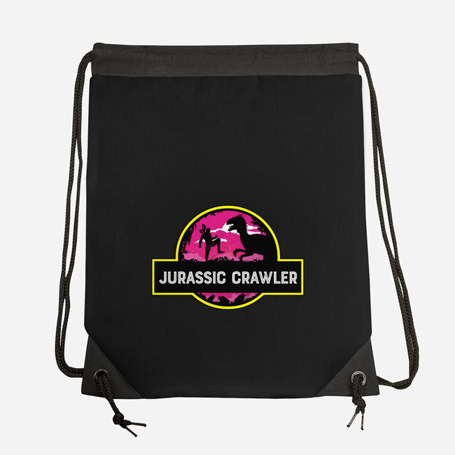Jurassic Crawler-None-Drawstring-Bag-rocketman_art