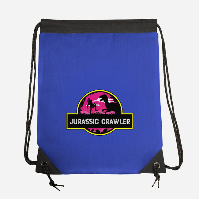 Jurassic Crawler-None-Drawstring-Bag-rocketman_art