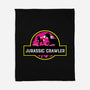 Jurassic Crawler-None-Fleece-Blanket-rocketman_art