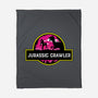 Jurassic Crawler-None-Fleece-Blanket-rocketman_art
