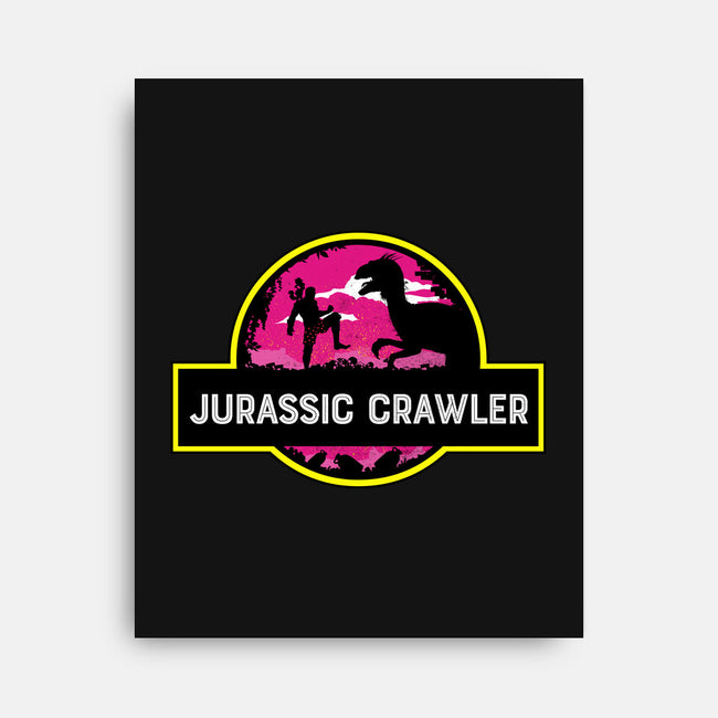 Jurassic Crawler-None-Stretched-Canvas-rocketman_art