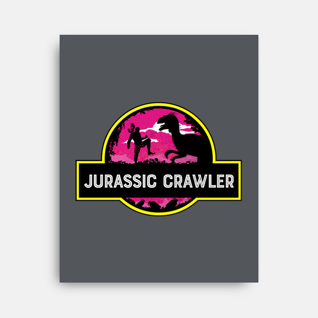 Jurassic Crawler-None-Stretched-Canvas-rocketman_art