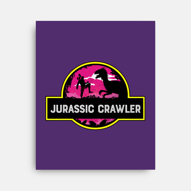 Jurassic Crawler-None-Stretched-Canvas-rocketman_art