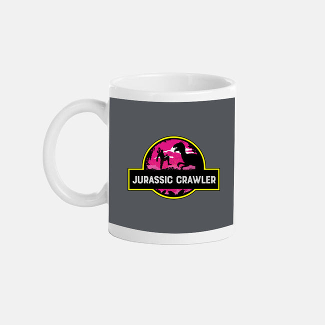 Jurassic Crawler-None-Mug-Drinkware-rocketman_art