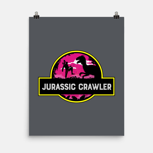 Jurassic Crawler-None-Matte-Poster-rocketman_art