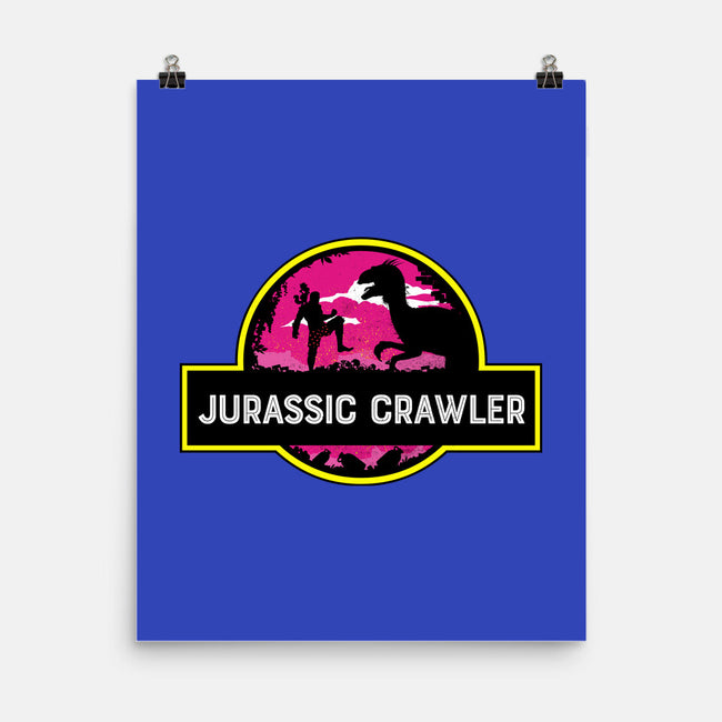 Jurassic Crawler-None-Matte-Poster-rocketman_art
