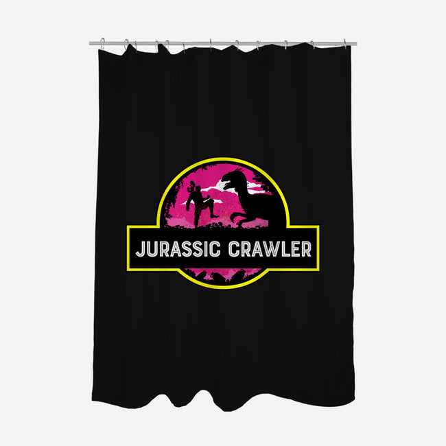 Jurassic Crawler-None-Polyester-Shower Curtain-rocketman_art