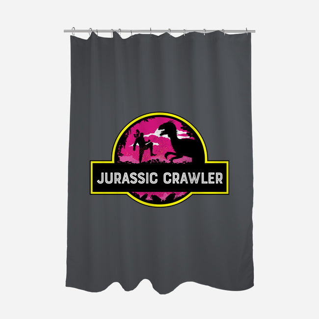 Jurassic Crawler-None-Polyester-Shower Curtain-rocketman_art