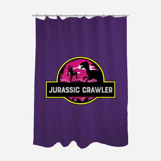Jurassic Crawler-None-Polyester-Shower Curtain-rocketman_art